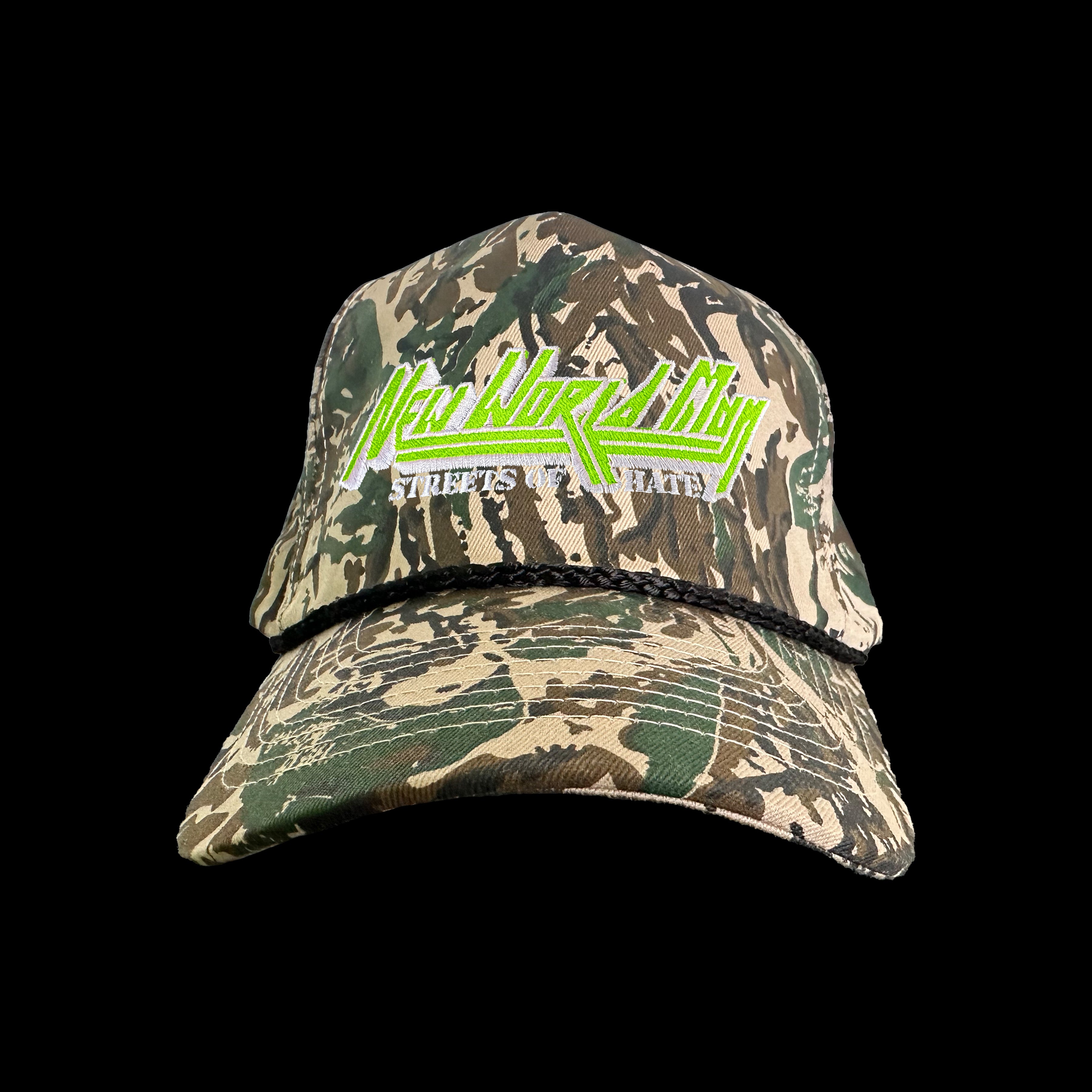 New World Man - Monster Truck Camo Hat – Damaged Goods